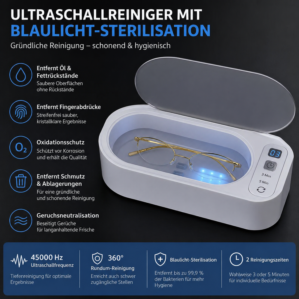 Premium Ultraschallreiniger