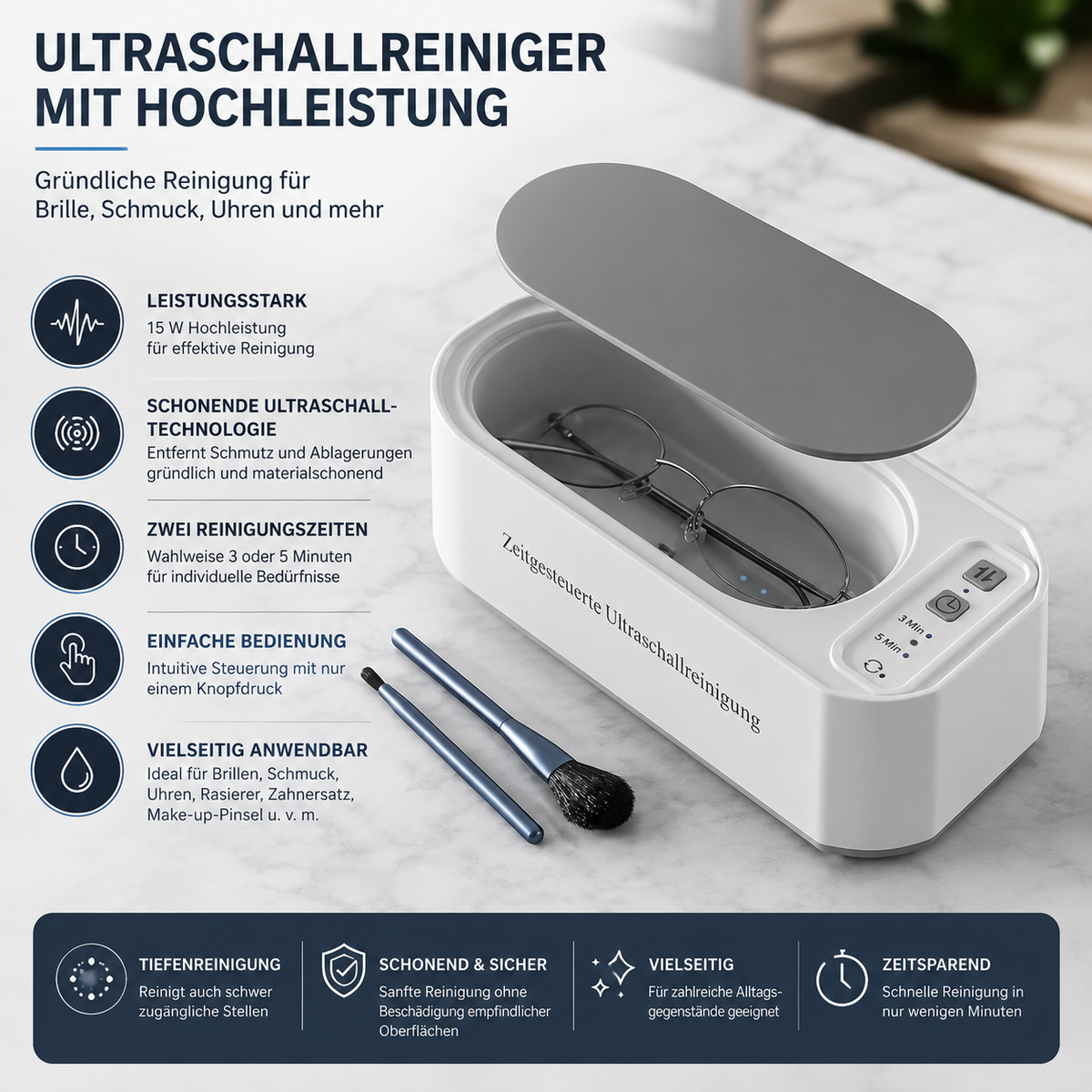 Premium Ultraschallreiniger