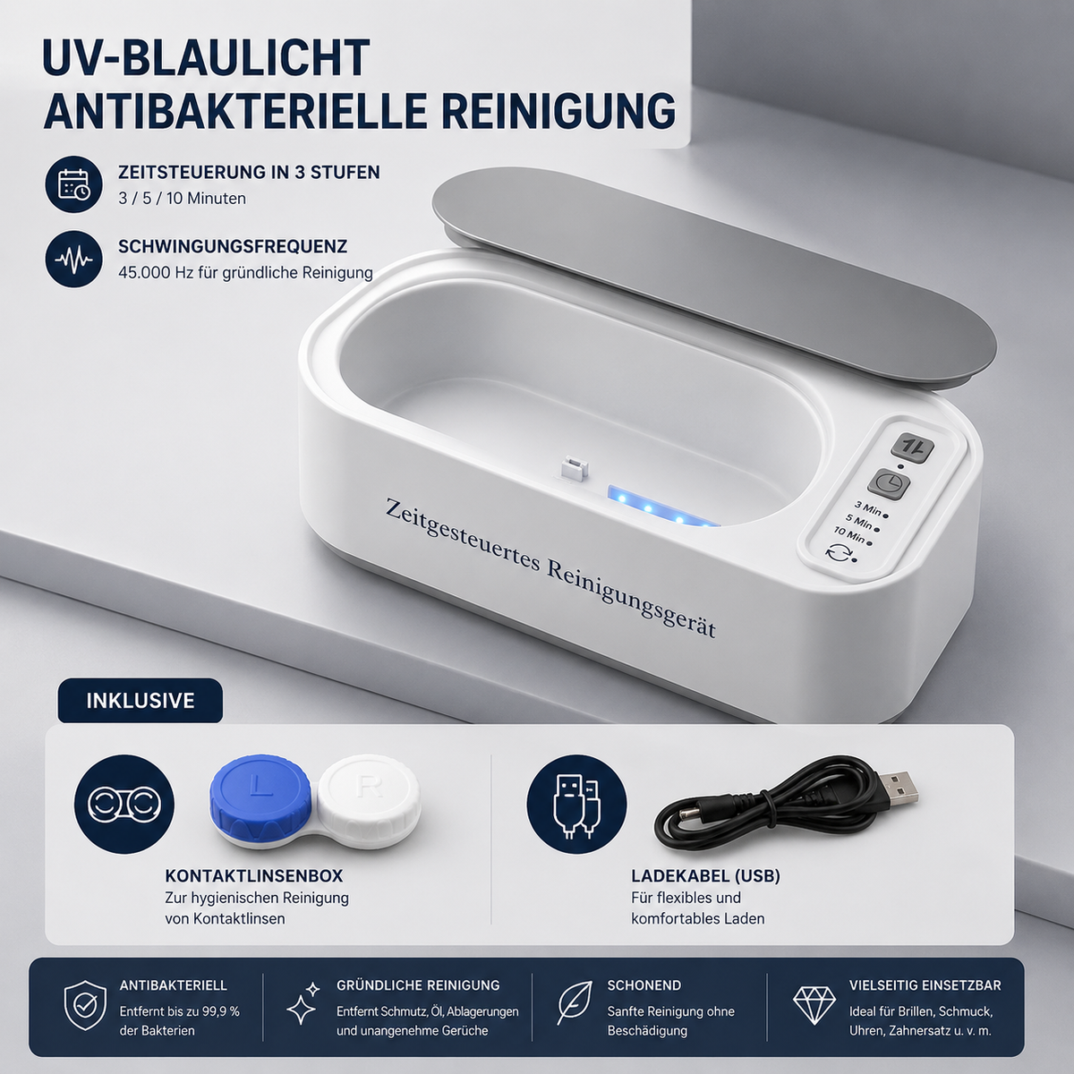 Premium Ultraschallreiniger