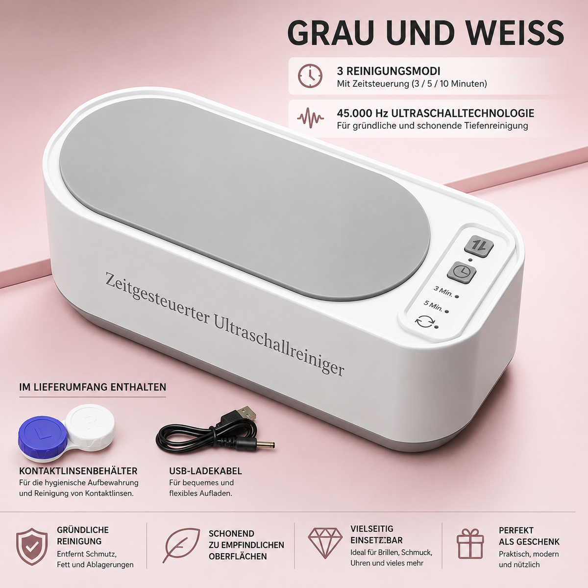 Premium Ultraschallreiniger