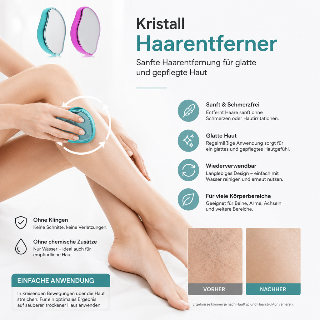 Kristall Haarentferner