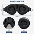 Ergonomisch verstellbare 3D-Augenmaske
