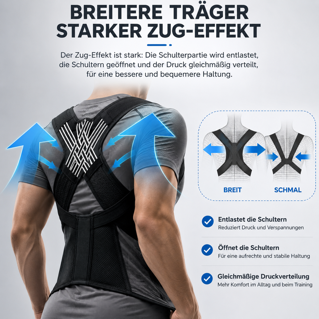 Ergonomischer Haltungskorrekturhelfer