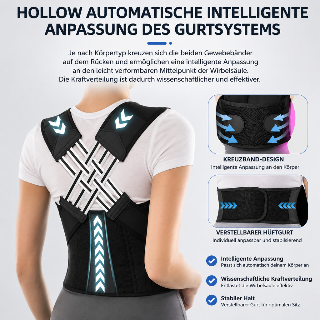Ergonomischer Haltungskorrekturhelfer