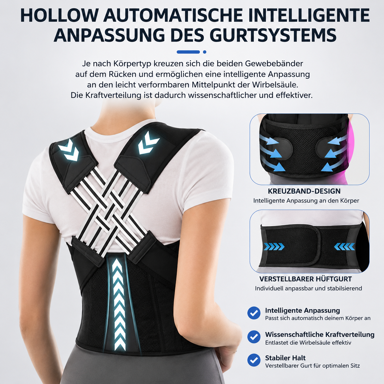 Ergonomischer Haltungskorrekturhelfer