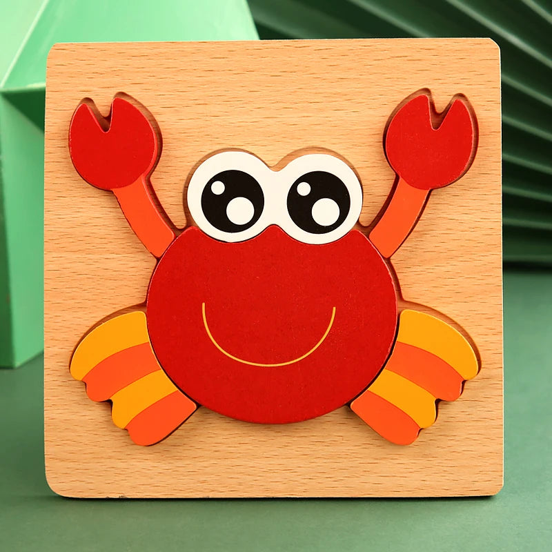 3D Holz Puzzle