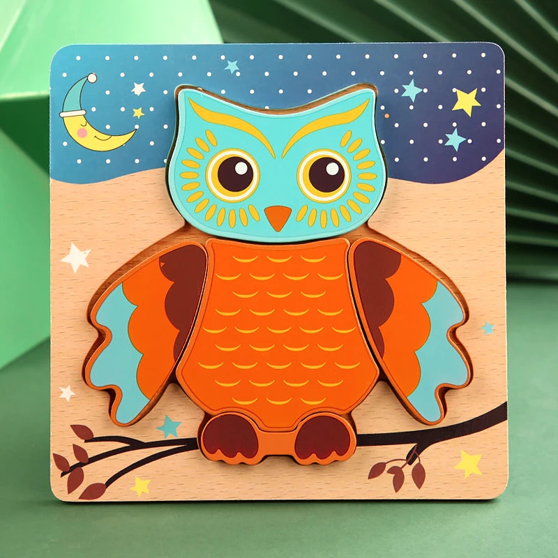 3D Holz Puzzle
