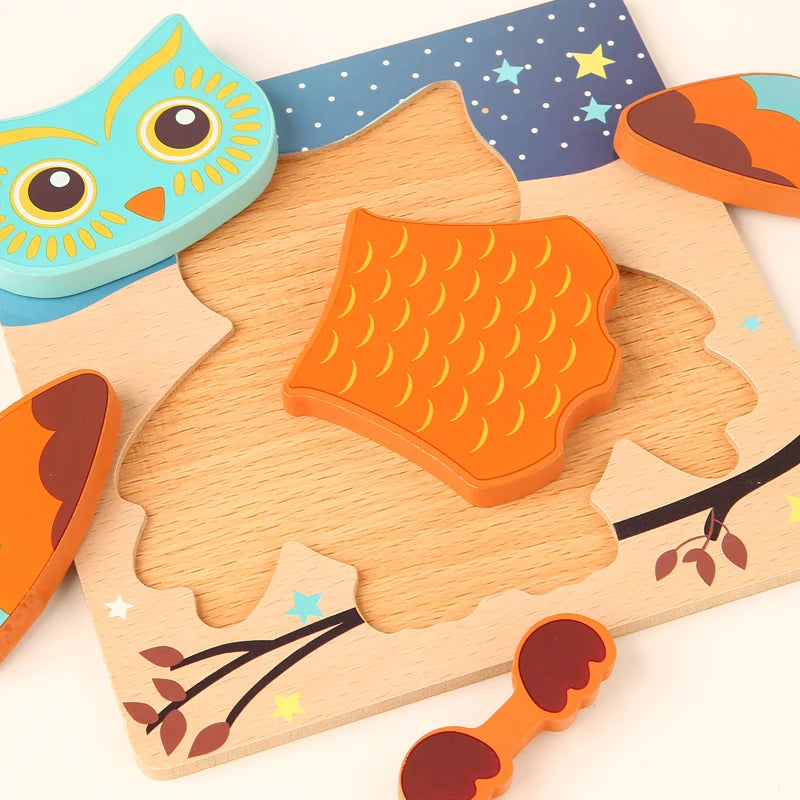 3D Holz Puzzle