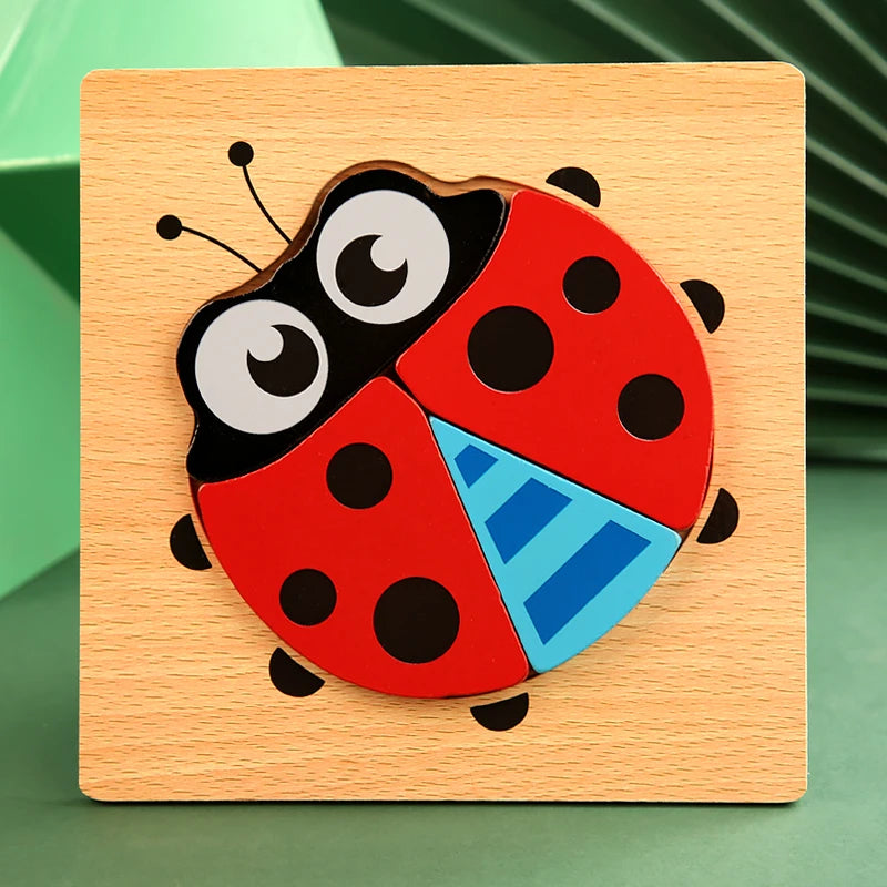 3D Holz Puzzle
