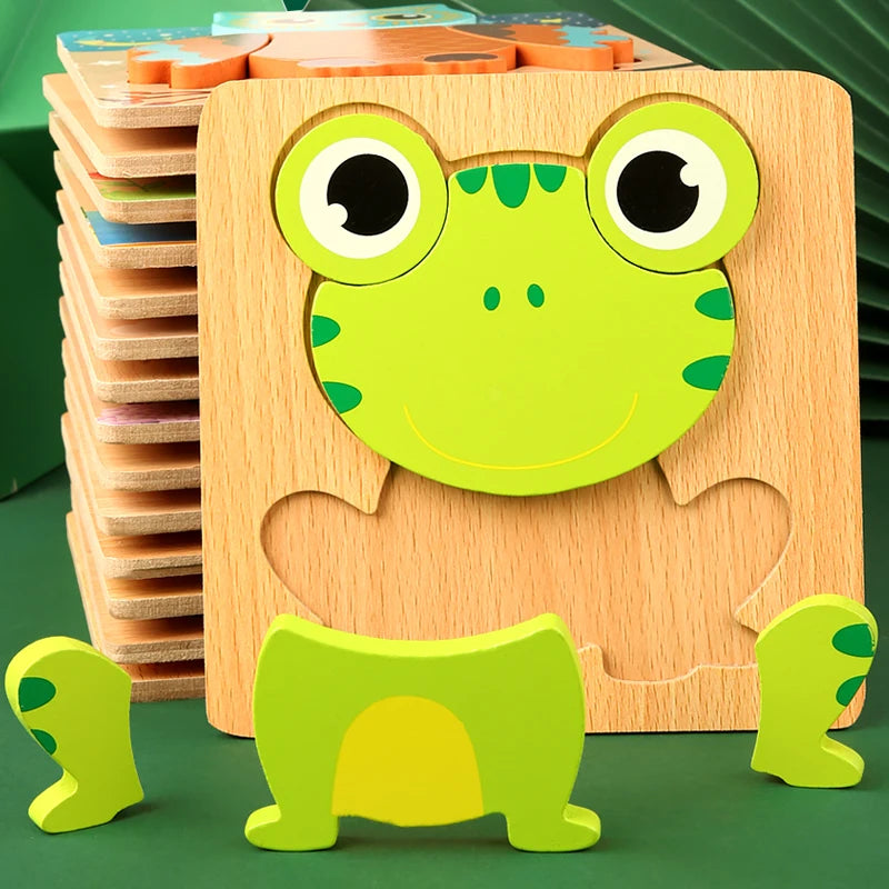3D Holz Puzzle