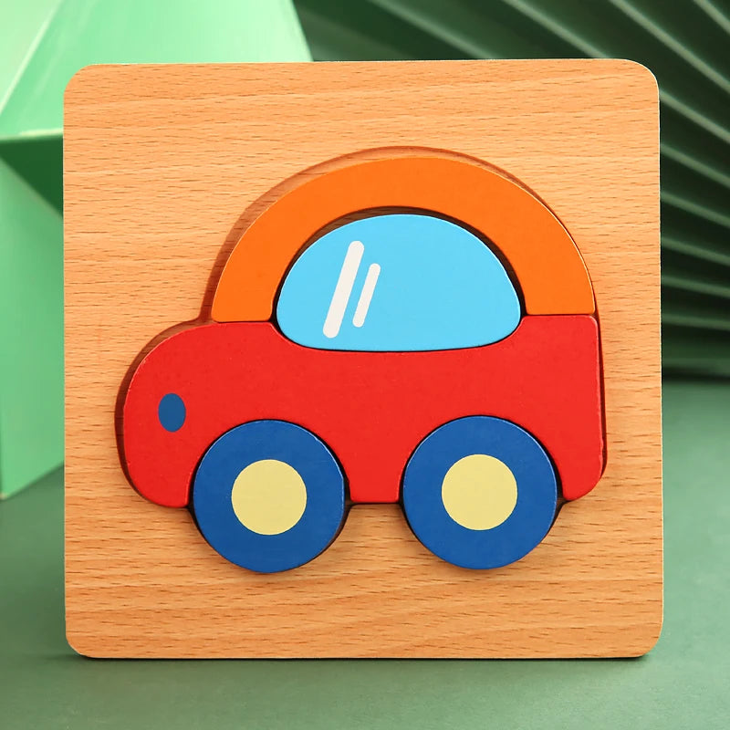 3D Holz Puzzle