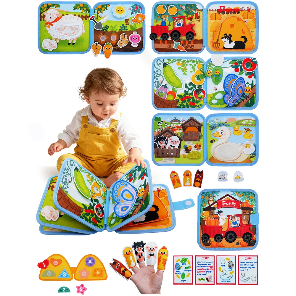 Montessori Fühlbuch – Spielerisch lernen