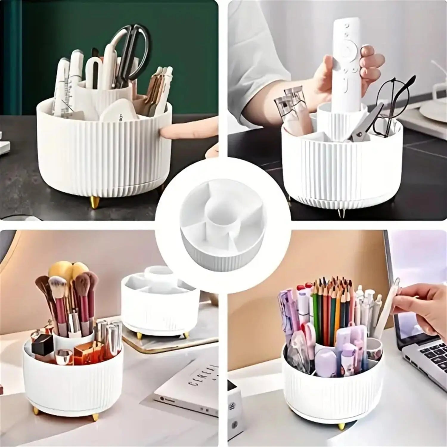 360 ° Rotierender Make-Up Organizer