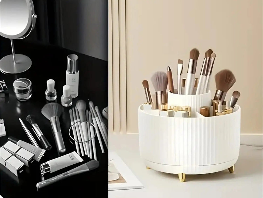 360 ° Rotierender Make-Up Organizer