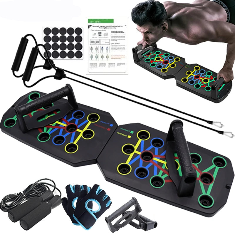 Universal faltbares Fitness Push-Up-Board
