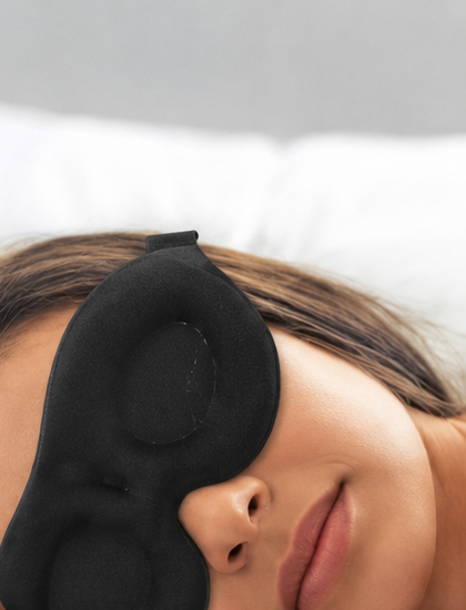 Ergonomisch verstellbare 3D-Augenmaske